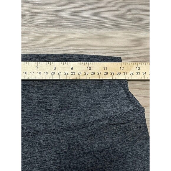 Alo Yoga Womens Size S Sheila High Waist Gray Black Alosoft Colorblock Leggings - Picture 5 of 8